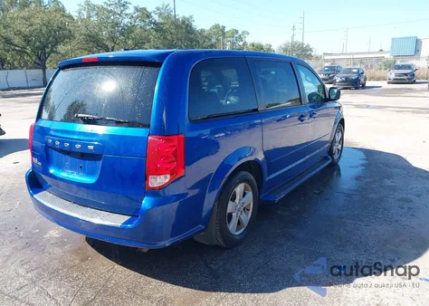 2013 Dodge Grand Caravan Se from USA, damaged, VIN 2C4RDGBG9DR660354